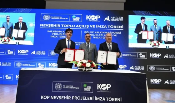 Bakan Kacır Nevşehir’e 11 Dev Projeyi Tanıttı!