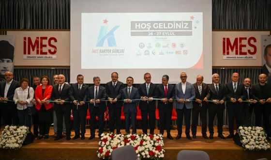 İMES Kariyer Günleri Fuarı Törenle Açıldı